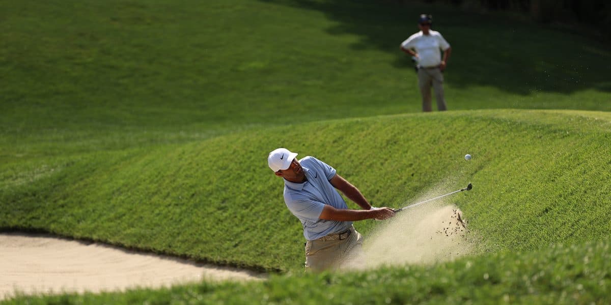Scottie Scheffler Shoots 64, One Back at 2026 Travelers Championship
